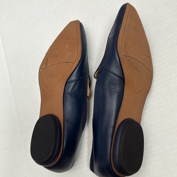 Franco Sarto - Balica Leather Loafers - Navy - Size 5.5 - Good Used Condition!! - Picture 7 of 8
